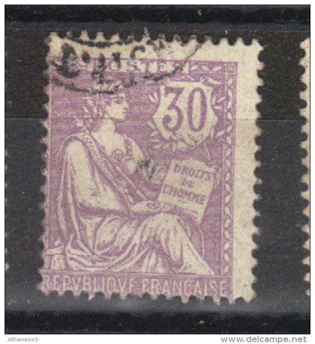 FRANCE                  MOUCHON   N°128 (1902) - Gebraucht