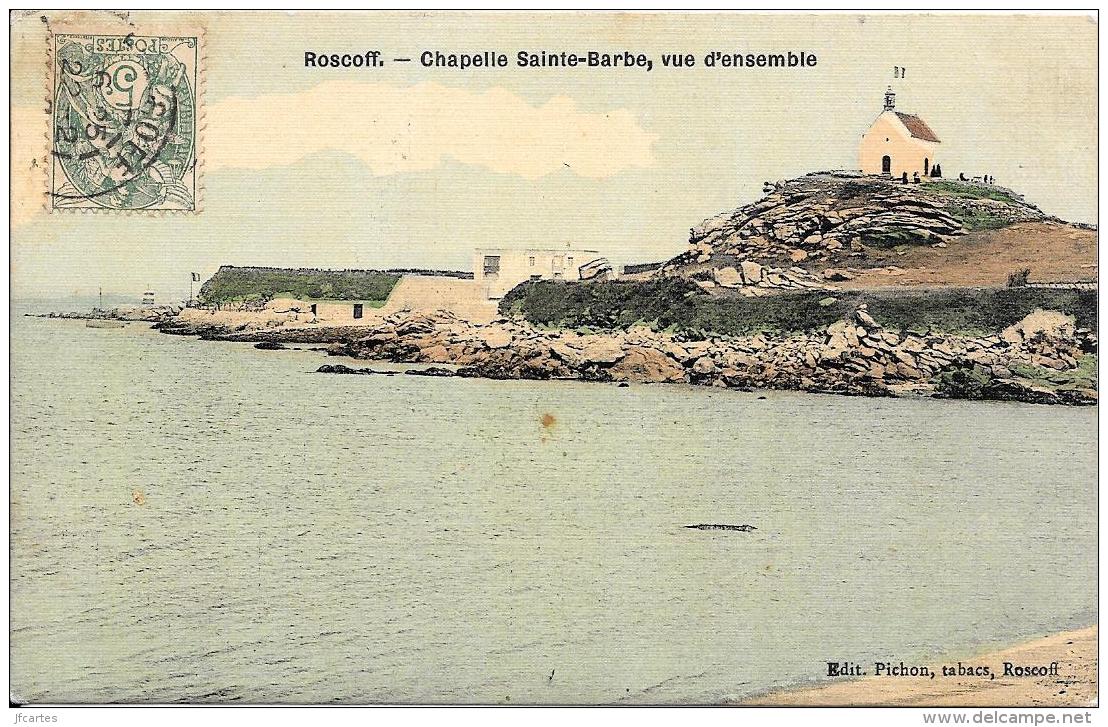 29 - ROSCOFF - Lot de 43 cartes anciennes et semi modernes