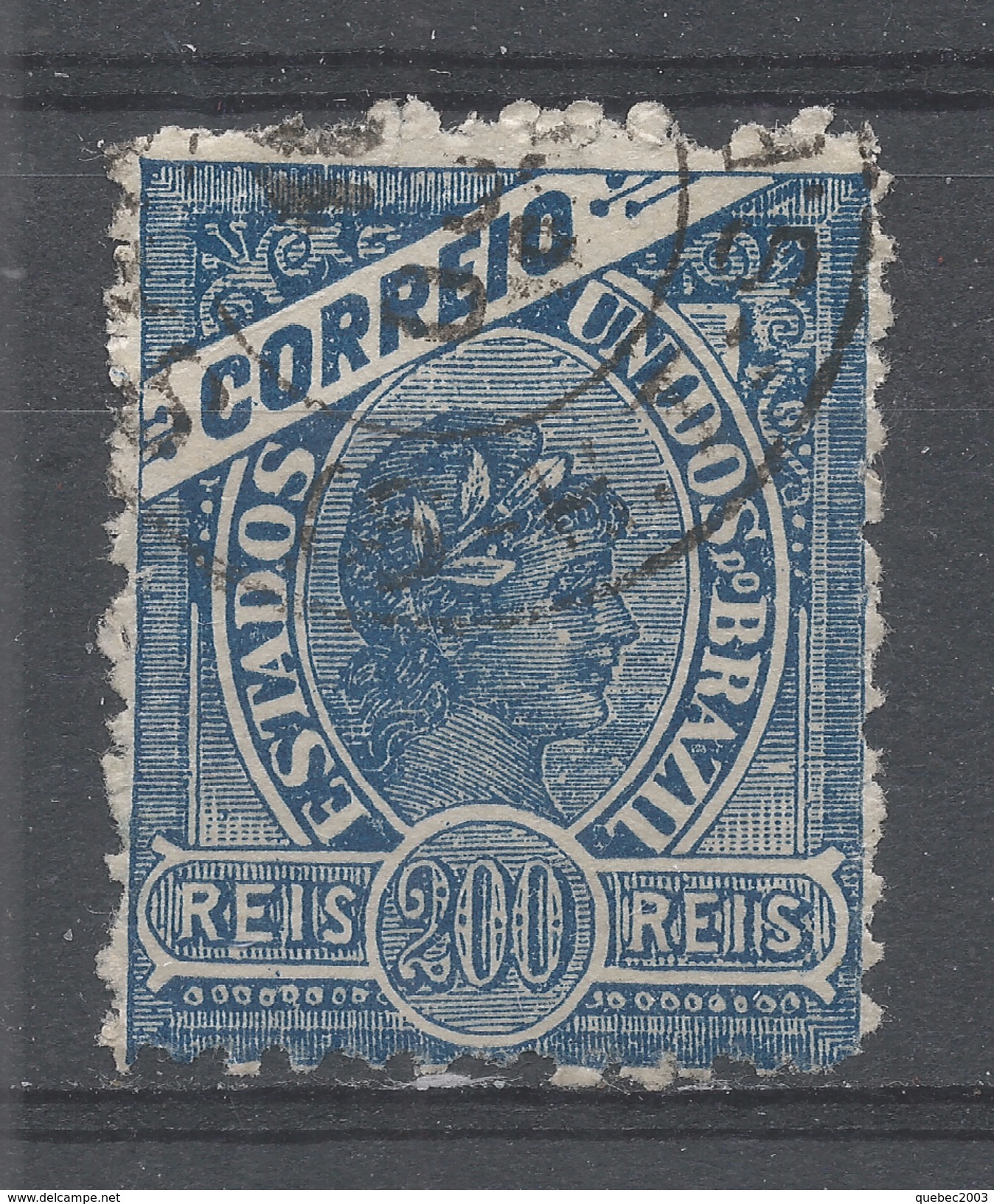 Brazil 1905. Scott #170 (U) Liberty Head - Oblitérés