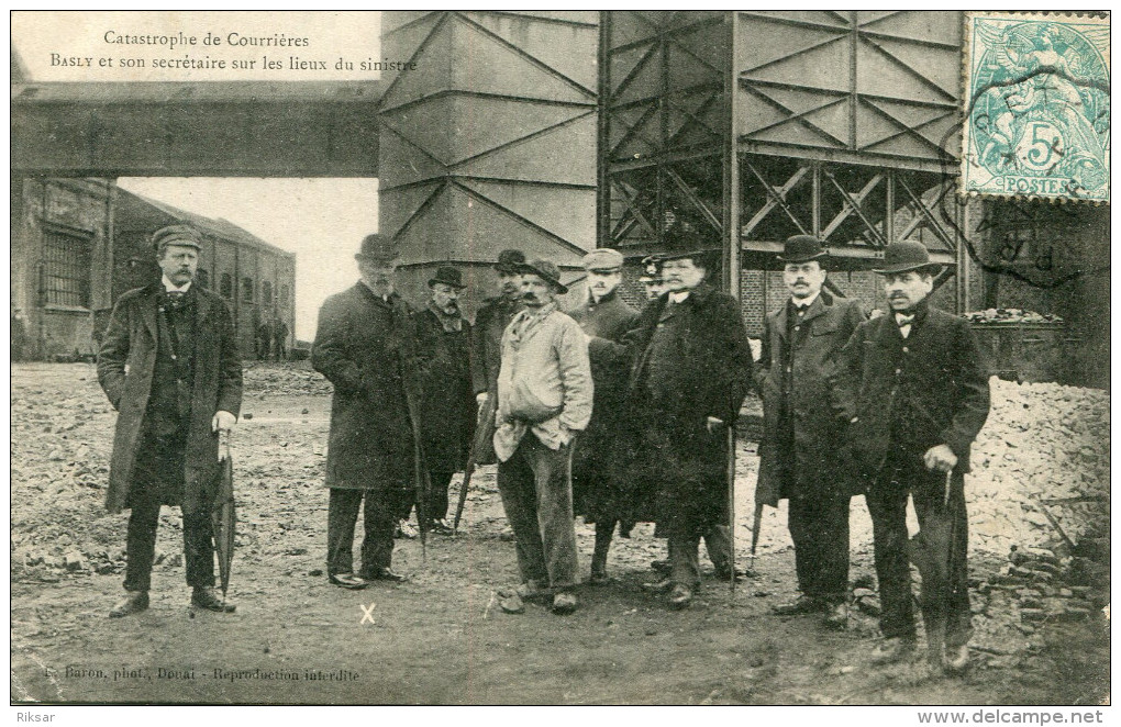 COURRIERES(PAS DE CALAIS) MINE(CATASTROPHE) - Autres & Non Classés