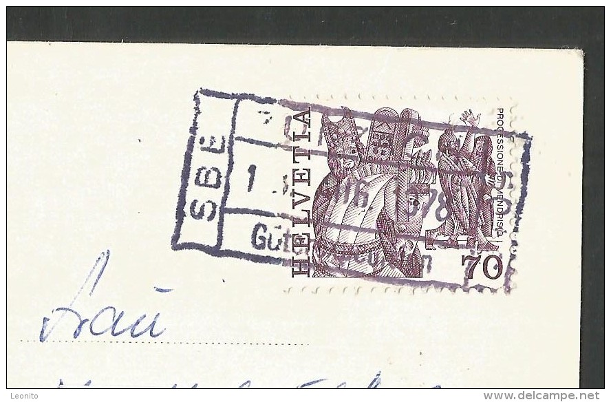 ZURZACH AG Thermalkurort SBB Bahn-Stempel Güterexpedidion Zurzach 1978 - Zurzach