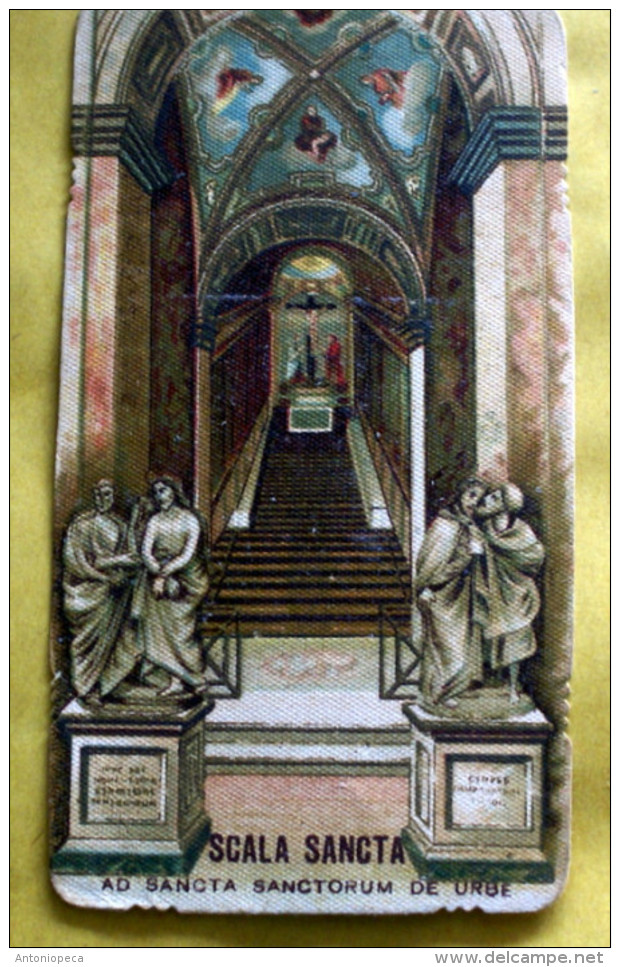 ITALIA 1934 - ANTICO SANTINO DELLA SCALA SANCTA DI ROMA - Santini