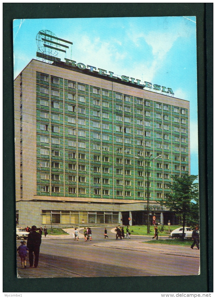 POLAND  -  Katowice  Hotel Silesia  Used Postcard - Poland