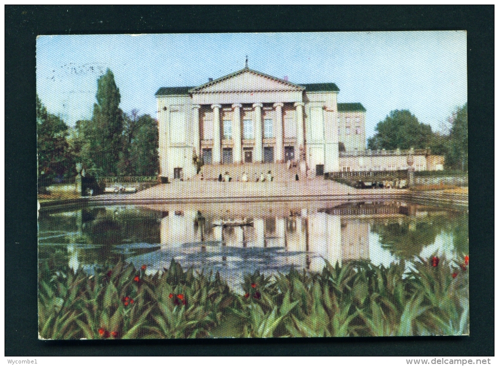 POLAND  -  Poznan  State Opera  Used Postcard - Poland