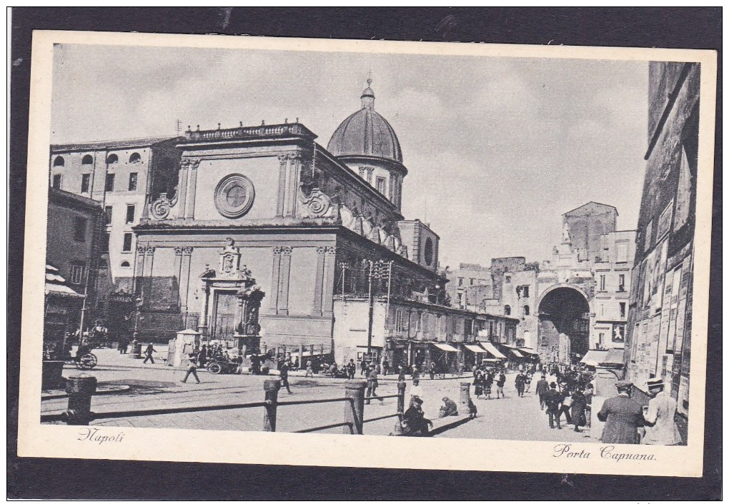 Old Card Of Porta Capnana,Napoli,Naples, Campania, Italy,N22. - Napoli (Naples)