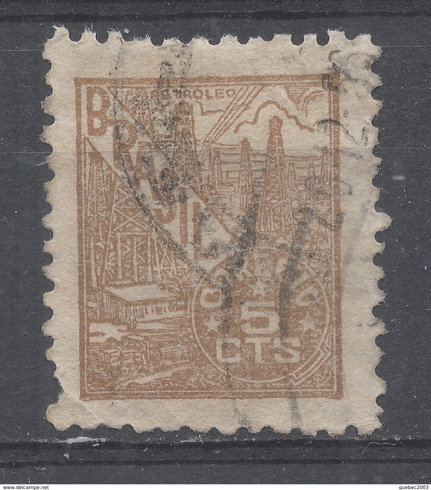 Brazil 1947. Scott #657 (U) Petroleum - Oblitérés