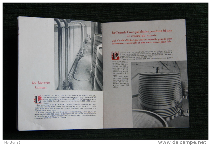 Brochure De Présentation De La Maison BYRRH à THUIR éditée à L´occasion De L´exposition De BRUXELLES De 1958 - Advertising