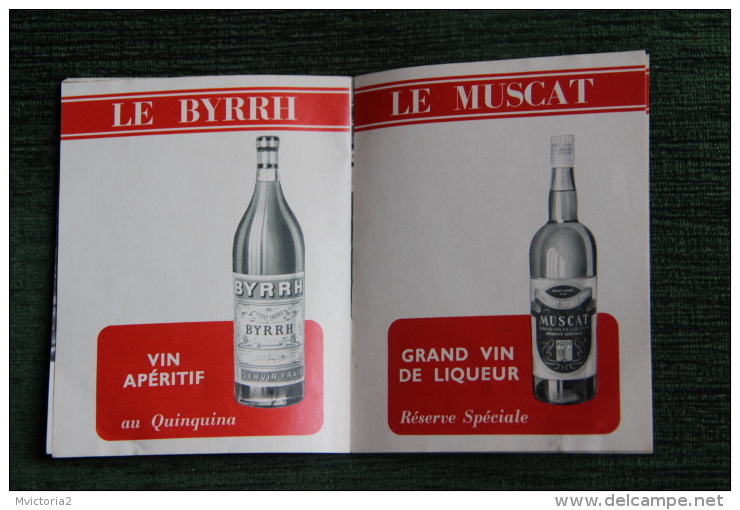 Brochure de Présentation de la Maison BYRRH à THUIR éditée à l´occasion de l´exposition de BRUXELLES de 1958