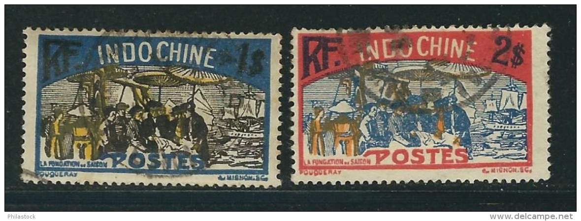 INDE N° 145 & 146 Obl. - Used Stamps