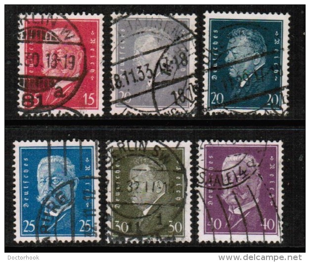 GERMANY   Scott # 366-84 VF USED - Used Stamps