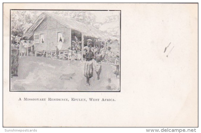 West Africa Epulen A Missionary Residence 1913 - Sahara Occidentale