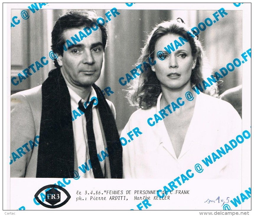 FEMMES DE PERSONNE. De C. FRANK.  Pierre ARDITI - Marthe KELLER. Philippe LEOTARD. - Célébrités