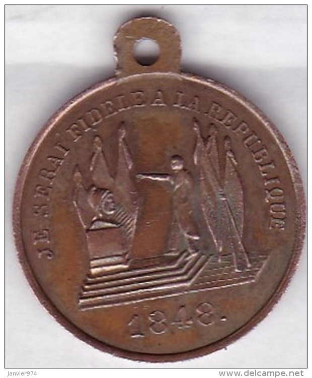 Médaille élection De Louis Napoléon Président De La République 1848 – Le Serment - Altri & Non Classificati