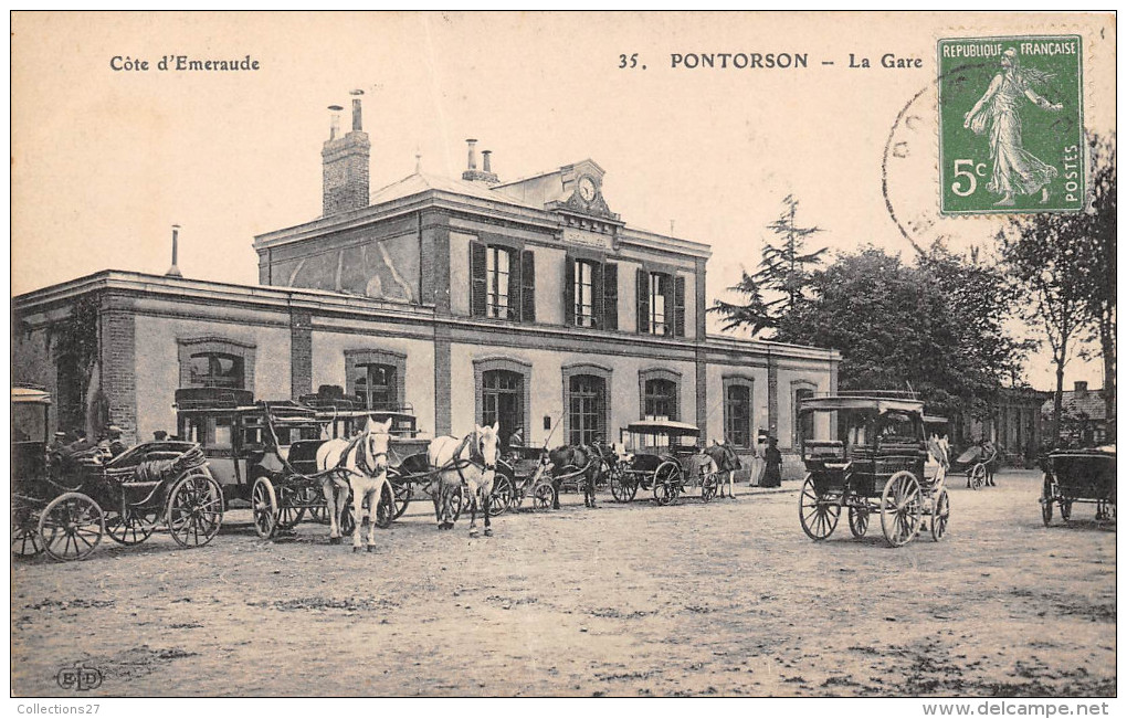 50-PONTORSON - LA GARE - Pontorson