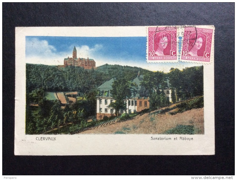 AK   LUXEMBOURG  LUXEMBURG  CLERVAUX  1921. - Clervaux