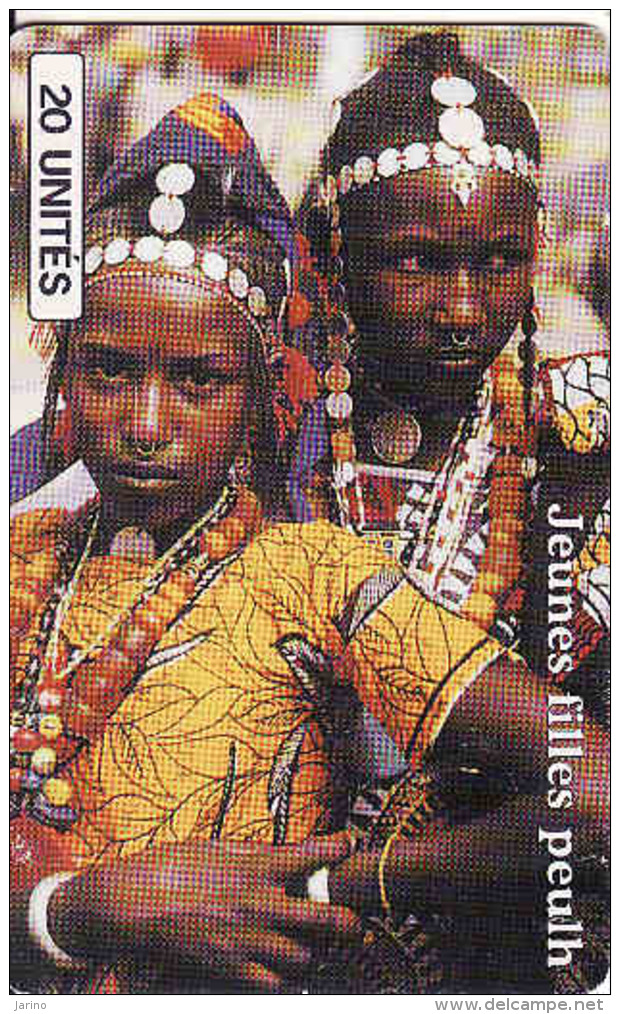 Mali, Chip, Jeunes Filles Peulh - Mali
