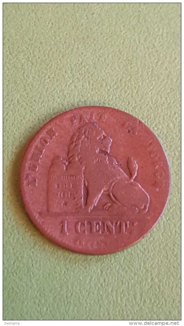 Leopold II, 1902, 1c, Roi Des Belges - 1 Centime