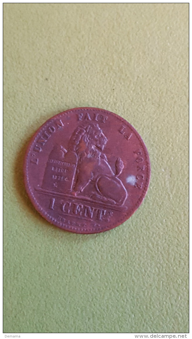 Leopold II, 1907, 1c, Le Roi Des Belges - 1 Centime