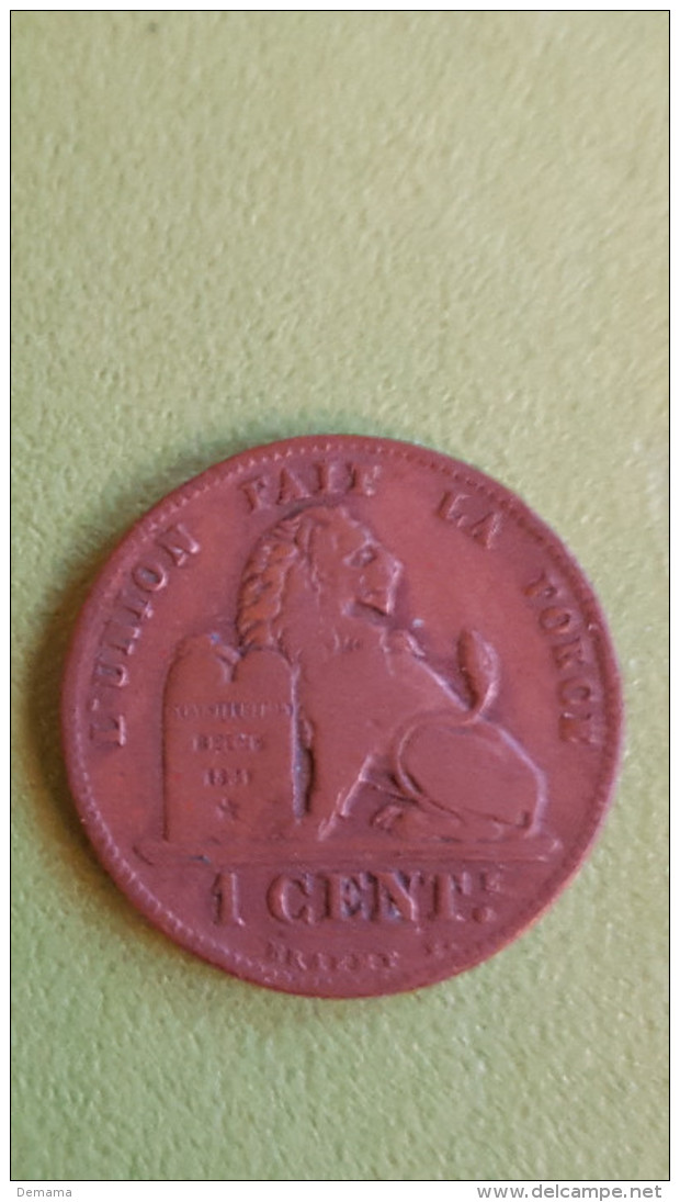 Leopold II, 1901, 1c, Roi Des Belges - 1 Centime