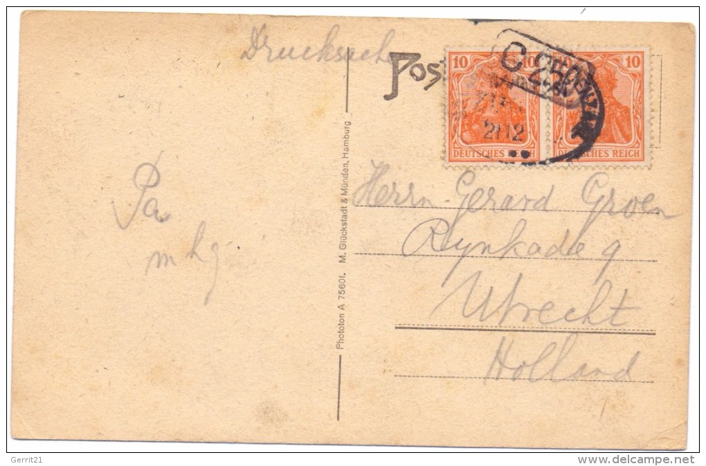 4444 BAD BENTHEIM, Kurhaus, Bahnpost "Salzbergen-Oldenzaal" - Bad Bentheim