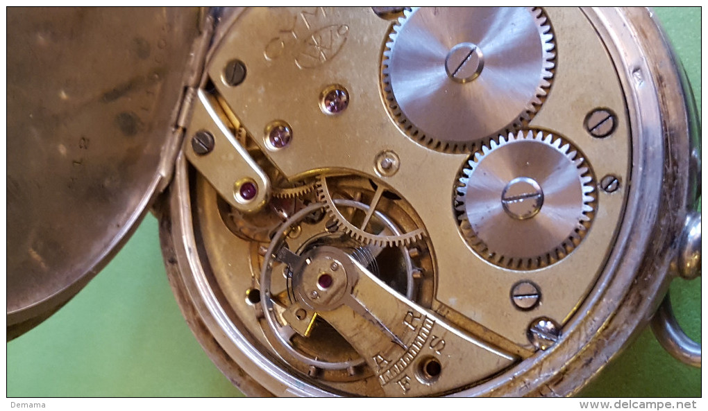 Präzisions Anker Anti  Magnetique Pocket watch, Not Working, inside Mark: Syma