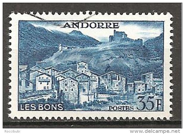 Andorra 1957 // Mi. 161 O (026..478) - Oblitérés