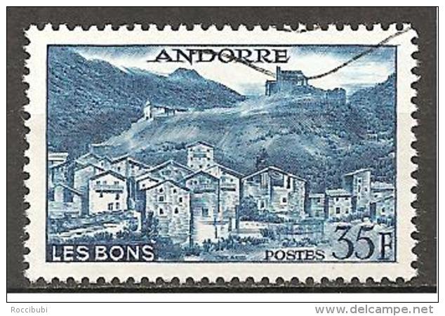 Andorra 1957 // Mi. 161 O (026..477) - Used Stamps