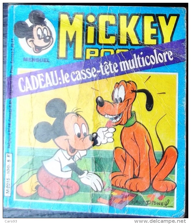 Mickey Poche  N° 100 Août 1982 - Disney