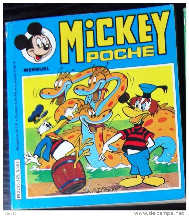 Mickey Poche N° 125 Août 1984 - Disney