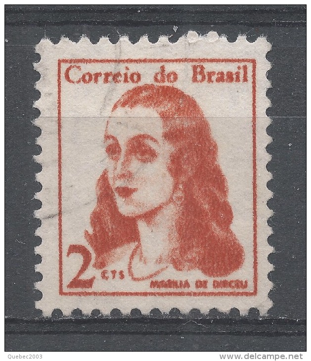 Brazil 1967. Scott #1037 (U) Famous Women,  Marilla De Dirceu - Oblitérés