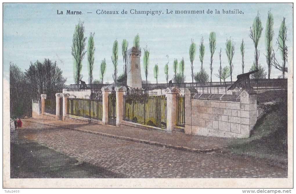 COTEAUX DE  CHAMPIGNY                       Le Monument De La Bataille - Champigny