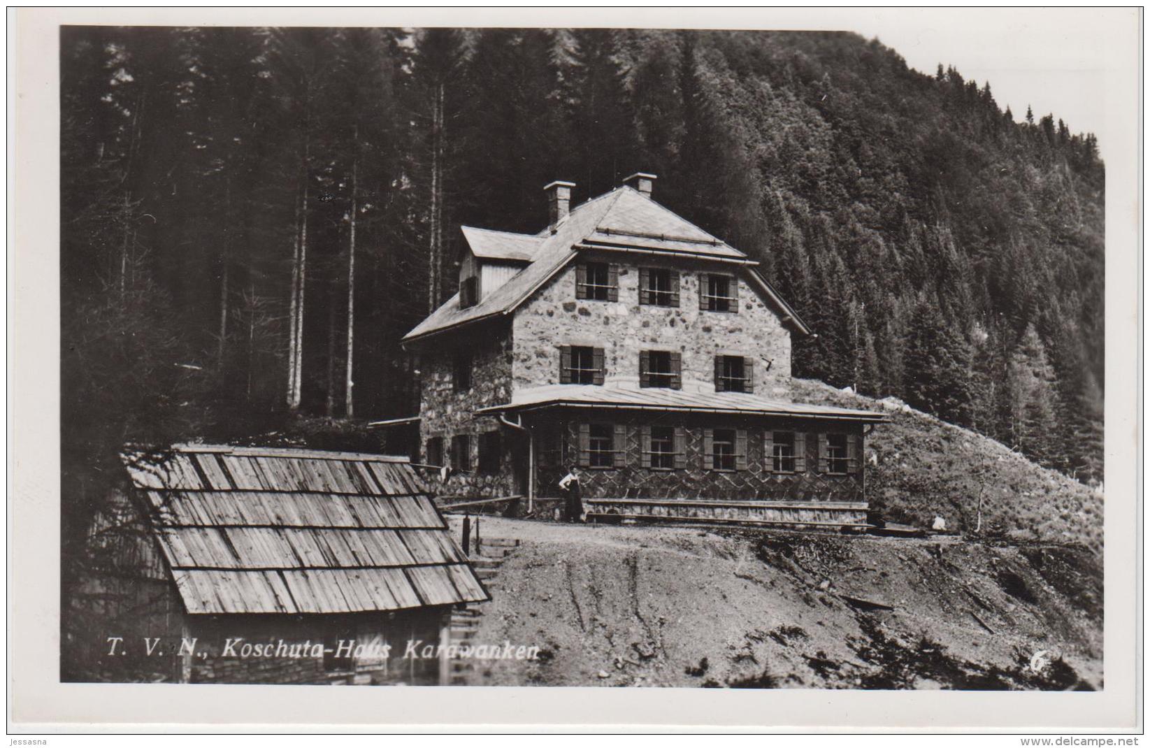 AK - Koschuta Haus - Karawanken - Bez. Ferlach - 1950 - Ferlach