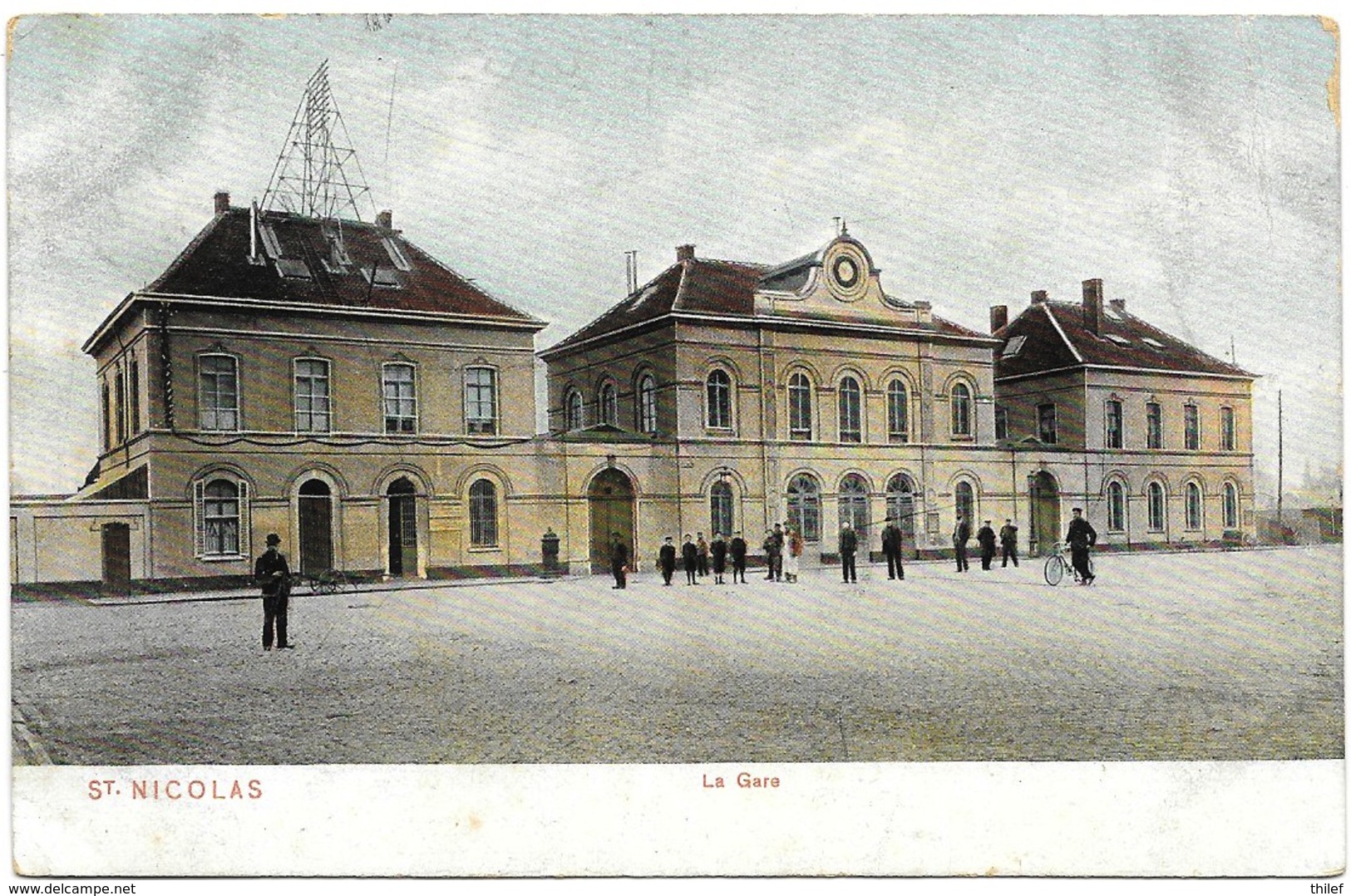 St-Nicolas NA2: La Gare 1908 - Sint-Niklaas