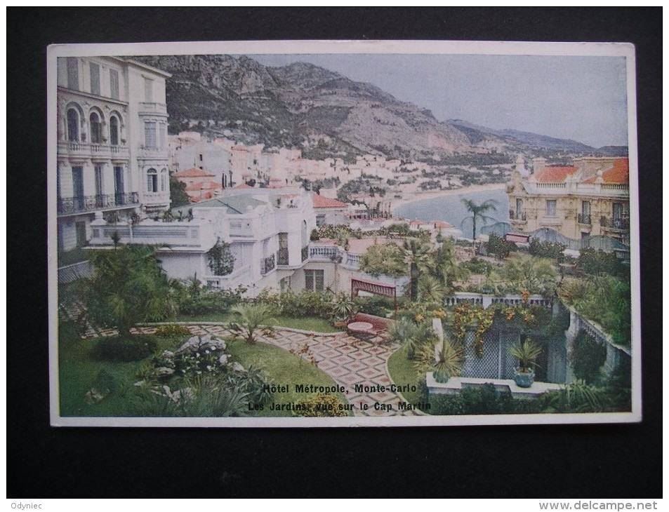 Hotel Metropole,Monte-Carlo Les Jardins Vue Sur Le Cap Martin - Hoteles