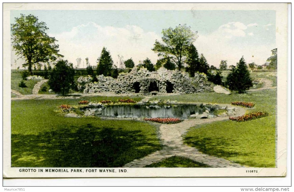 FORT WAYNE --GROTTO IN MEMORIAL PARK - Fort Wayne