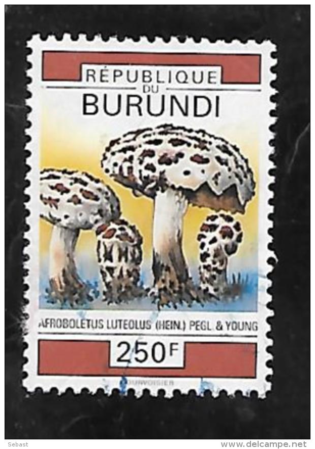 TIMBRE OBLITERE DU BURUNDI DE 1992 N° MICHEL 1755 - Oblitérés