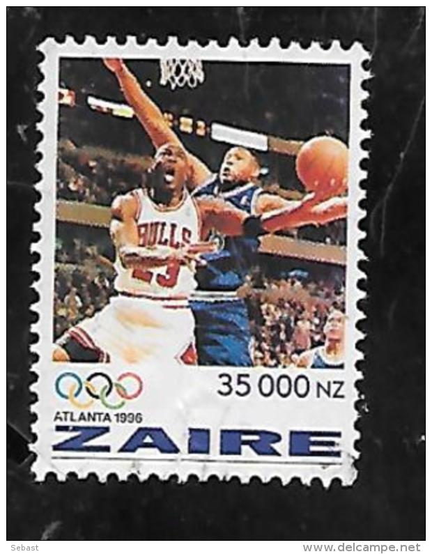 TIMBRE OBLITERE DU ZAIRE DE 1996 N° MICHEL 1129 - Used Stamps