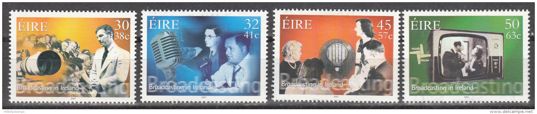 Ireland    Scott No  1286-89    Mnh      Year  2001 - Nuovi