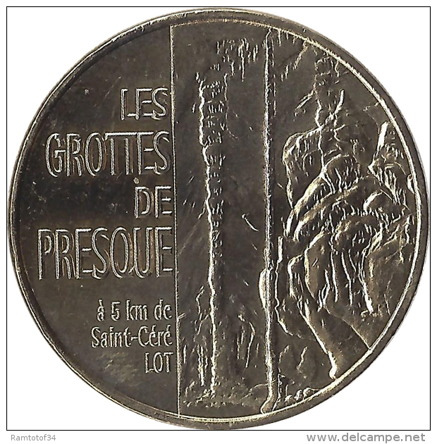 2011 MDP320 - SAINT-MÉDARD-DE-PRESQUE - Les Grottes De Presque 1 (lot) / MONNAIE DE PARIS - 2011