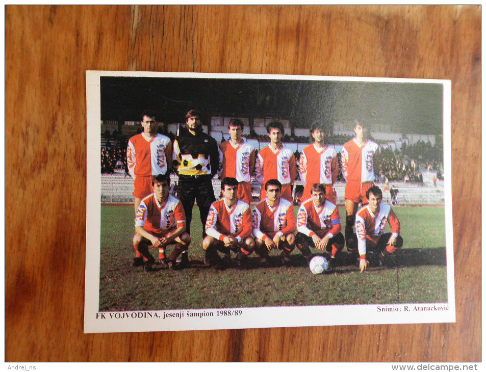 FK Vojvodina  Autumn Champion 1988 89 Jugoslavija - Calcio