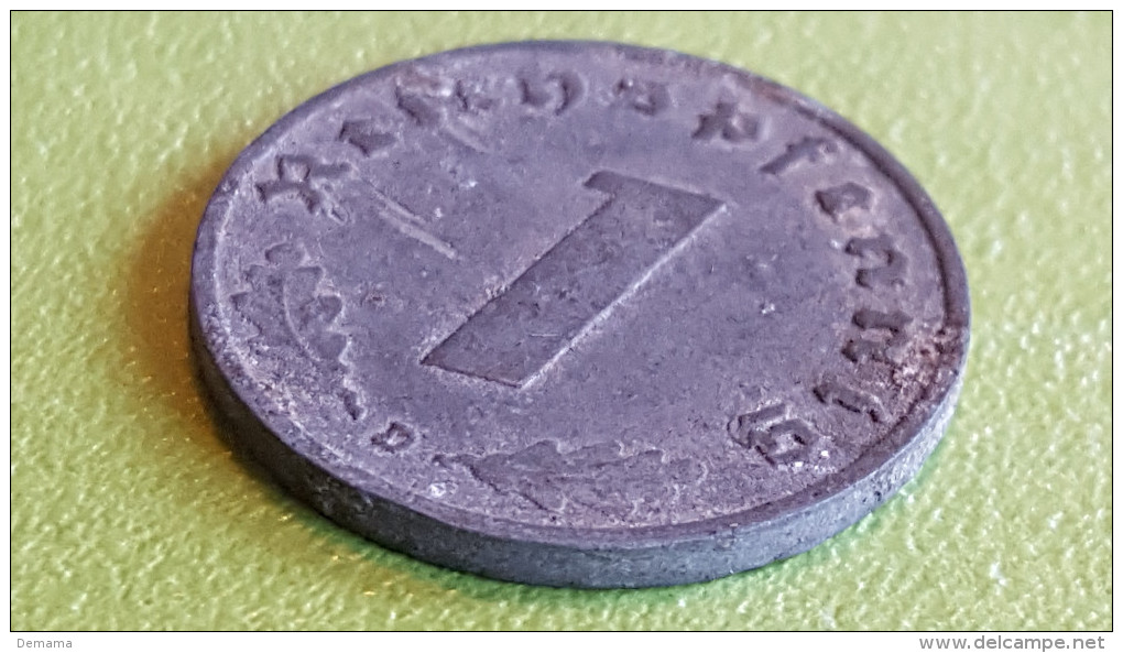 1941 F - 1 REICHSPFENNIG - 1 Reichspfennig