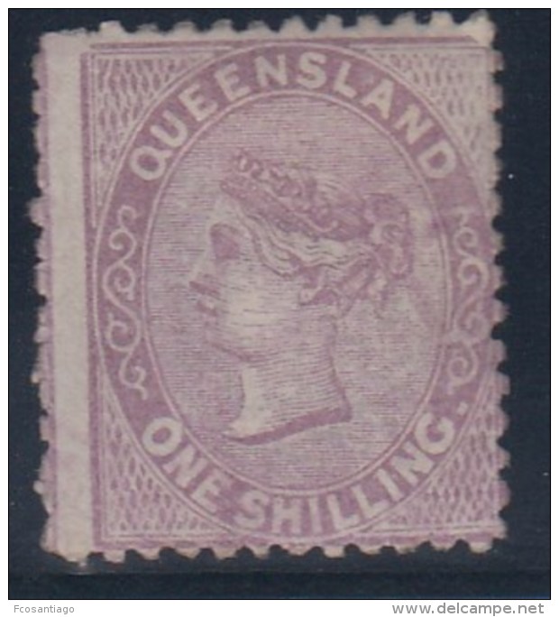 AUSTRALIA/QUEENSLAND 1879/80 - Yvert #44A - MLH * - Nuovi