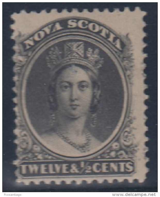 CANADA/NUEVA ESCOSIA 1860 - Yvert #10 - MLH * - Unused Stamps