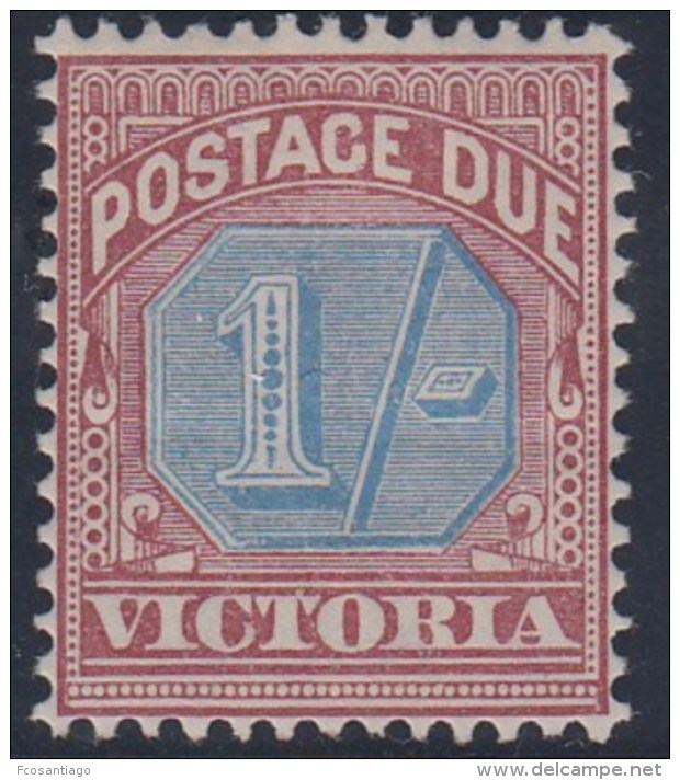 GRAN BRETAÑA/VICTORIA 1890 - Yvert #8 Fiscal - MLH * - Ungebraucht