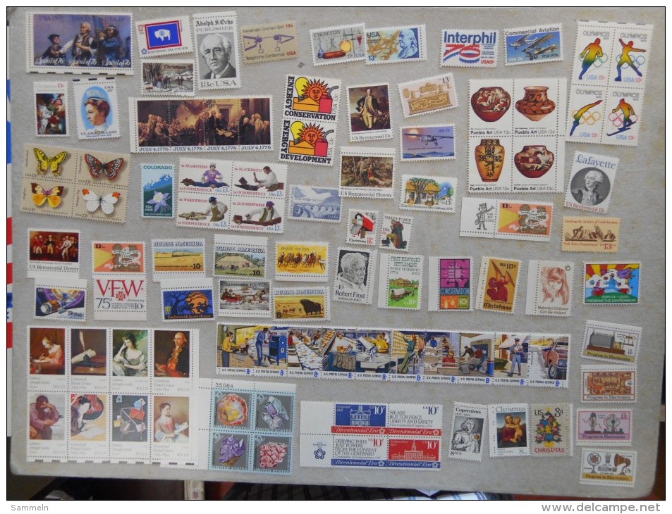 United States USA Collection With ZIP Ect. See Pics, More Than 1.100,00 Face Only Mnh But Some Only For Postage - Collections