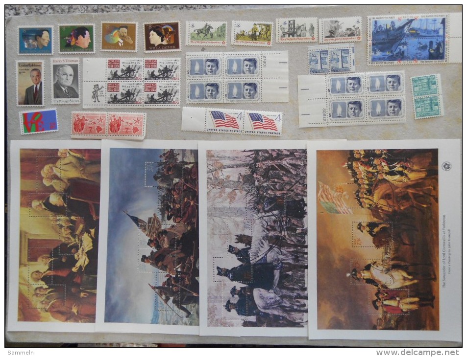 United States USA Collection With ZIP Ect. See Pics, More Than 1.100,00 Face Only Mnh But Some Only For Postage - Collections