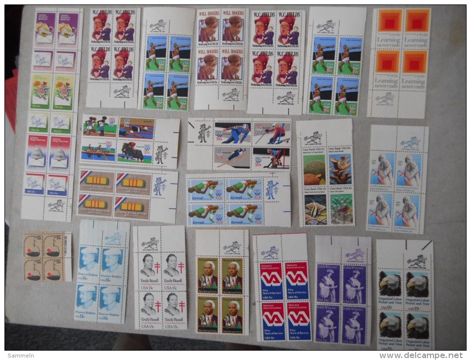 United States USA collection with ZIP ect. see pics, more than 1.100,00 face only mnh but some only for postage