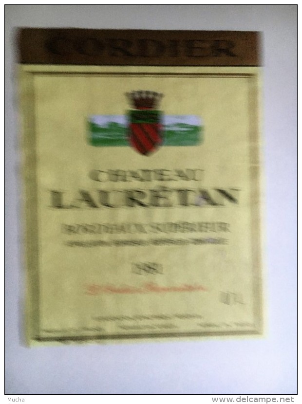 828 - Château Laurétan 1981 - Bordeaux