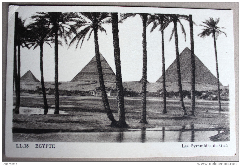 CPA Egypte Pyramides De Gizhe Gizé - Pyramides