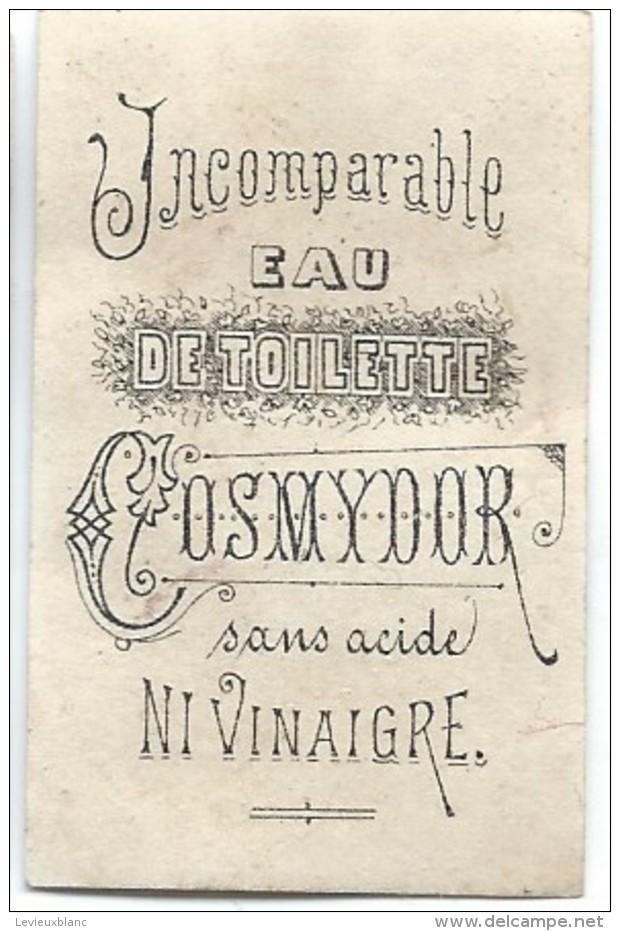 Mini-Chromo/ Eau De Toilette/Le Cosmydor/Un Bon Repas/  Vers 1880-85     IMA180 - Autres & Non Classés